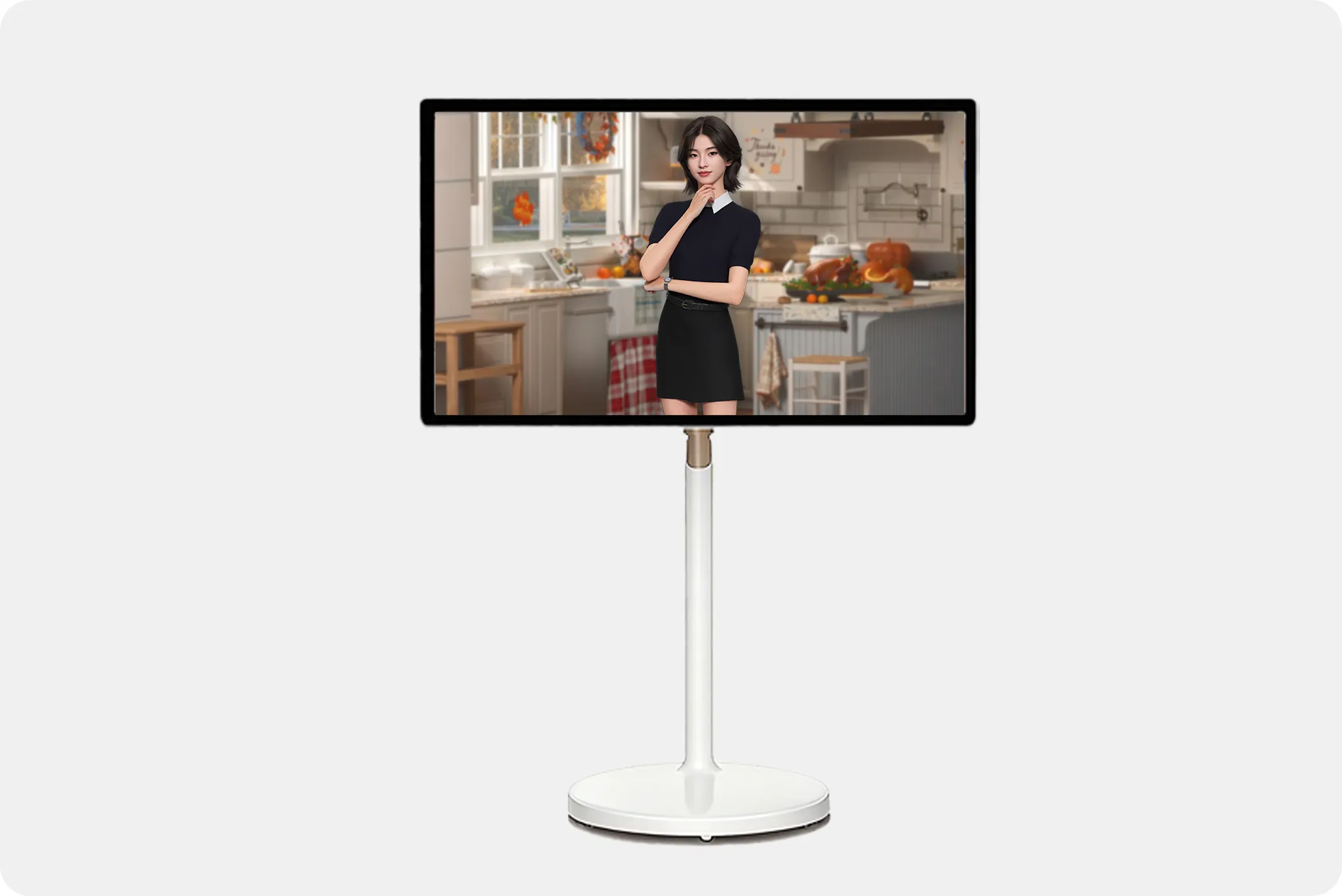 面向家庭烹饪场景，数字人提供菜谱查询、分步烹饪指导，还能按家庭口味推荐个性化美食方案，让烹饪更简单、更贴合家庭需求。